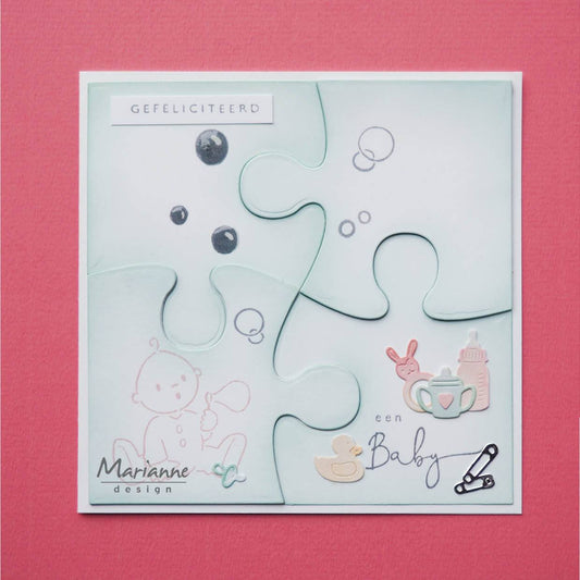 Craftables Puzzle Piece Die