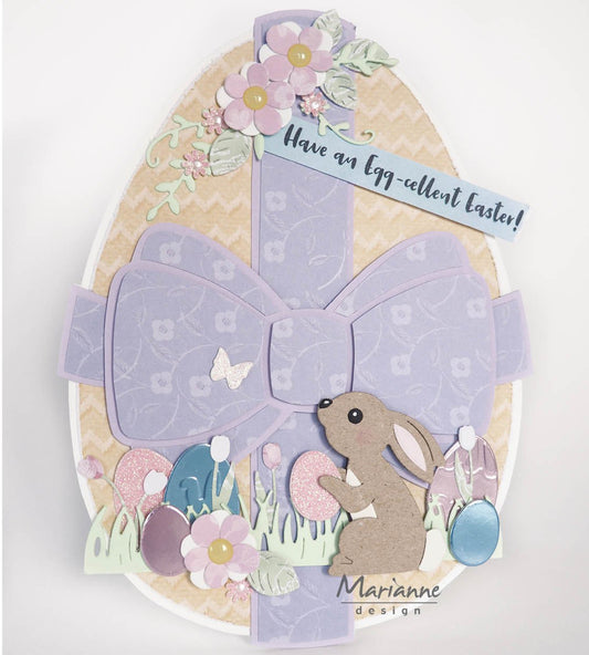 Craft Stencil Easter Egg By Marleen