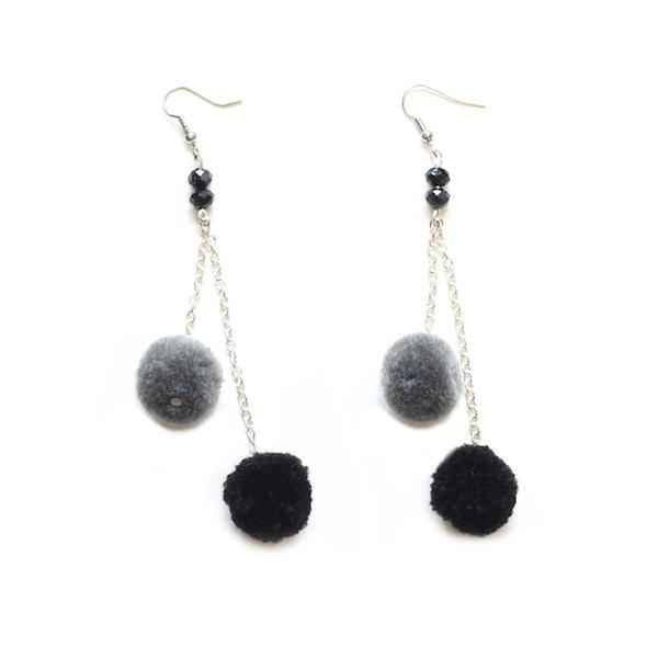 Pom-Pom Earrings