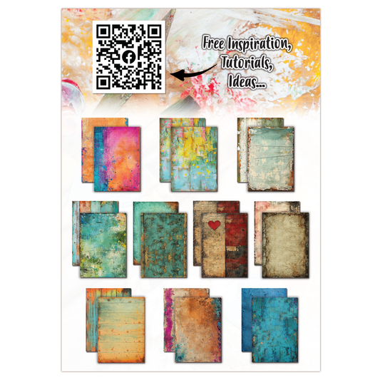 AALL and Create - A4 Design Paper - Timber Tide