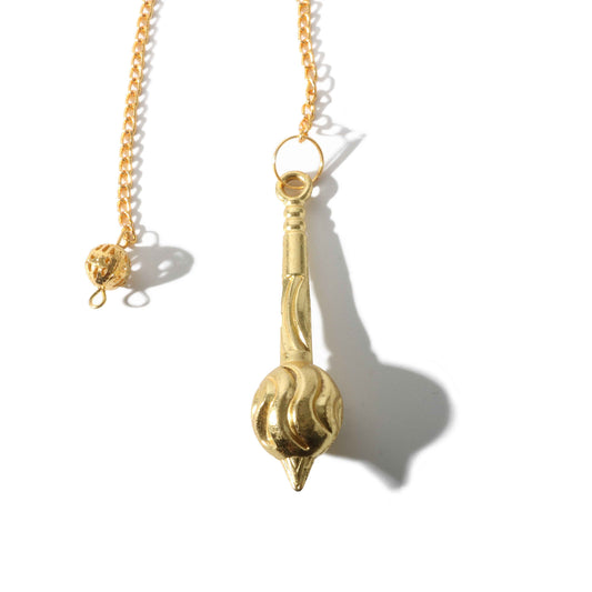 Golden Brass Gada Pendulum - 3 Pack