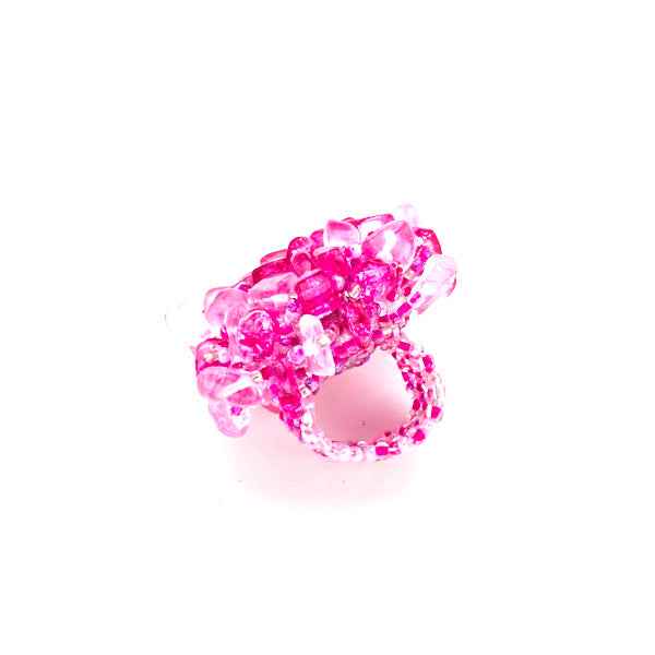 Beaded & Stone Ring