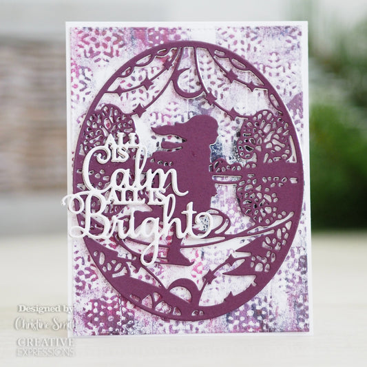 Creative Expressions Paper Panda Evening Ice Craft Die
