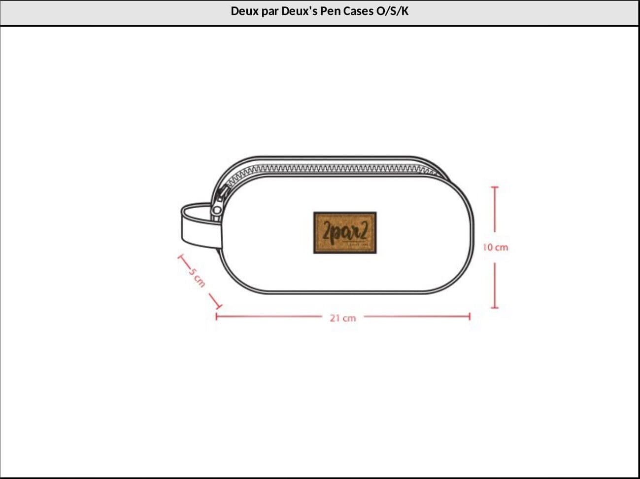 Double Pencil Case Aurora Borealis