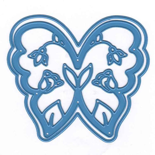 Nellie's Choice - Shape Die Blue Easter Butterfly
