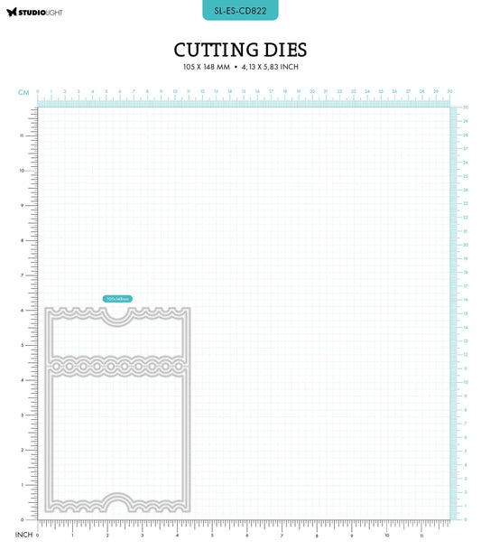 SL Cutting Dies Ticket Card Shape Essentials 5 PC