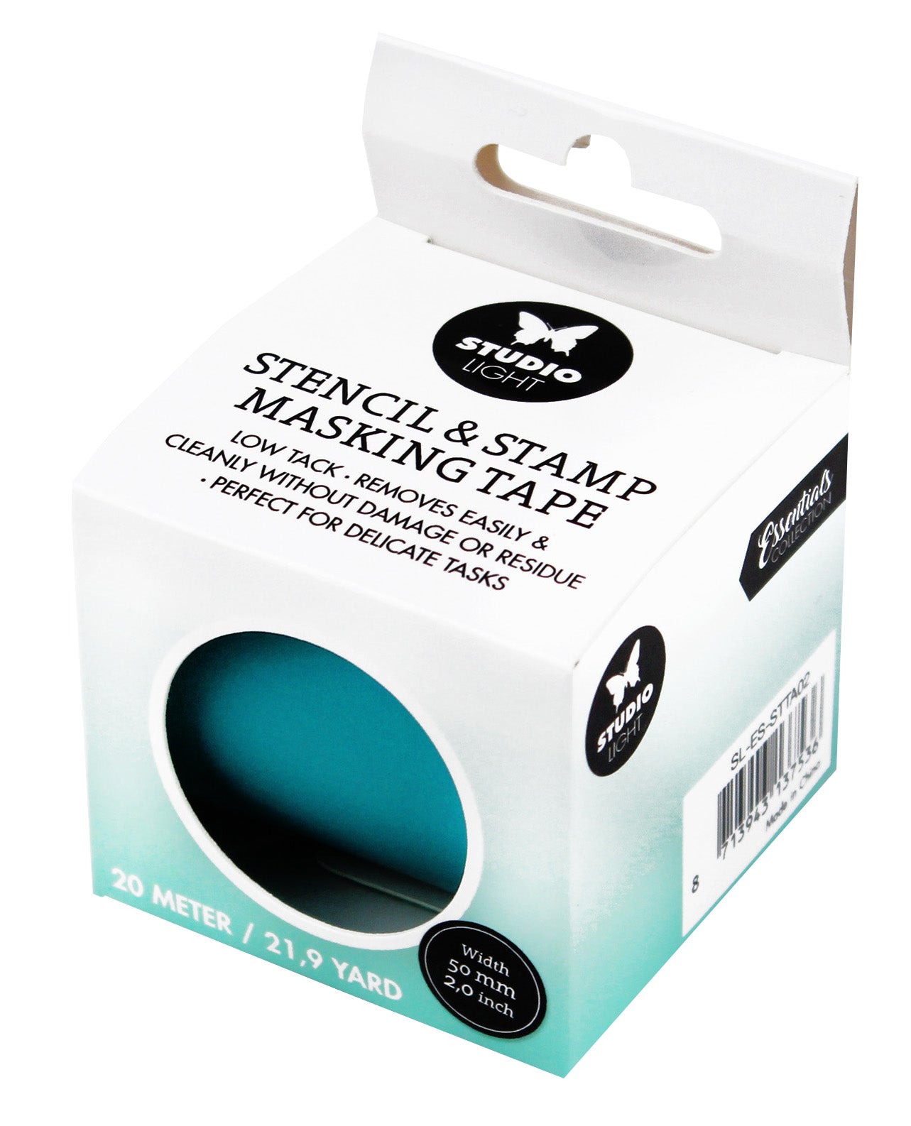 SL Stencil Tape Low Tack 50mm Wide Essential Tools 40x40x50mm 20 MT nr.02