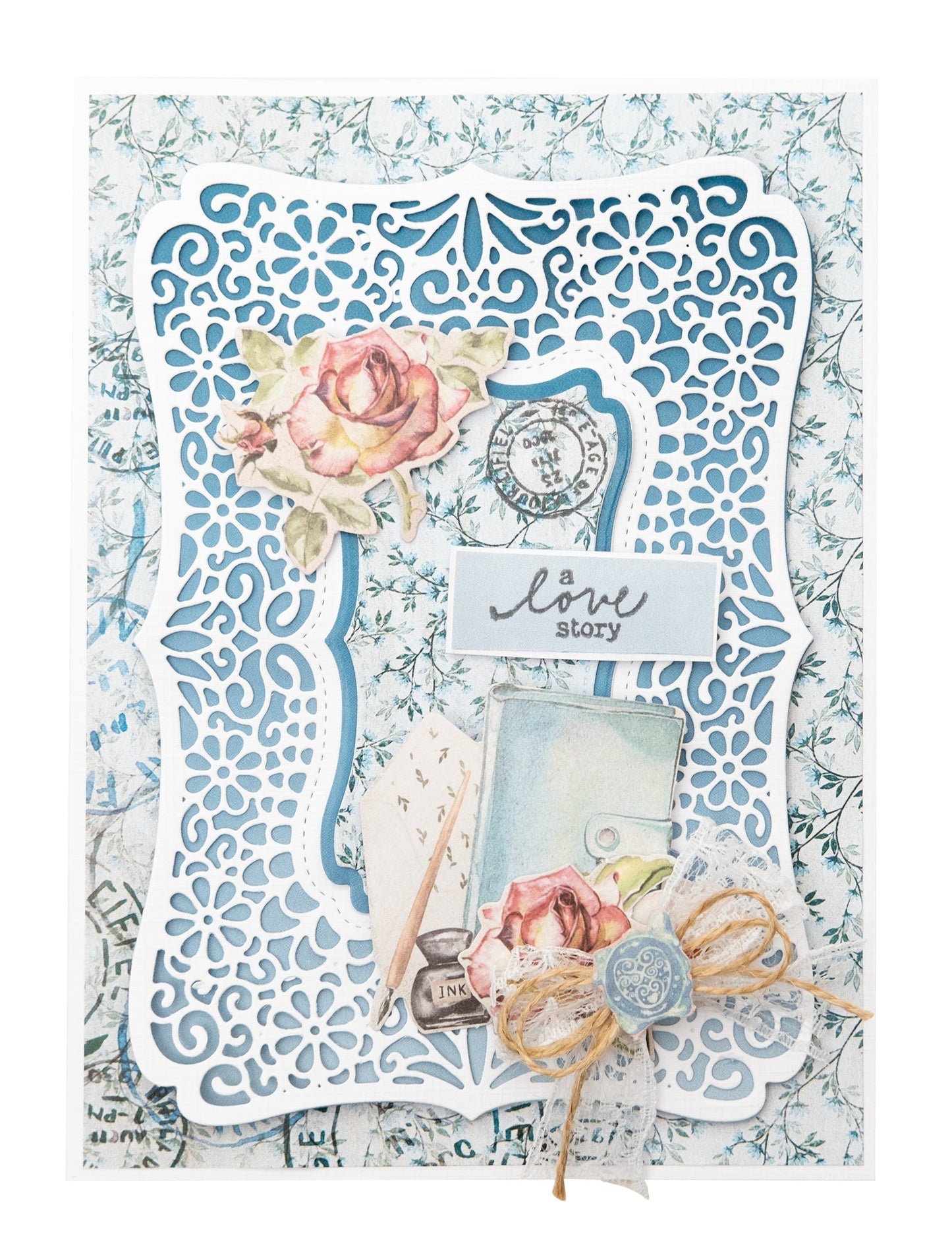 SL Cutting Dies Lace Shape Vintage Diaries 10 PC