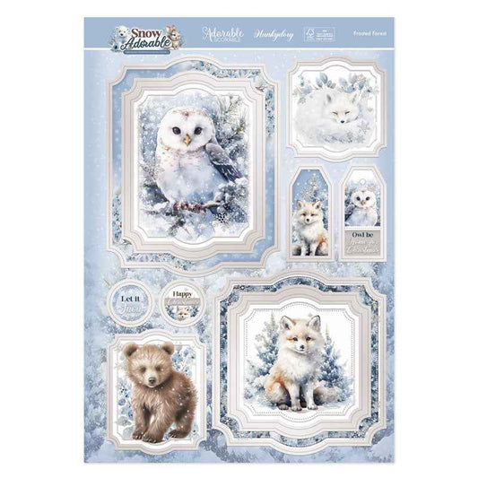 Frosted Forest Luxury Topper Set