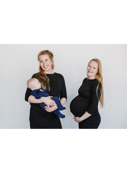 Taryn 3/4 Sleeve Maternity and Nursing Dress