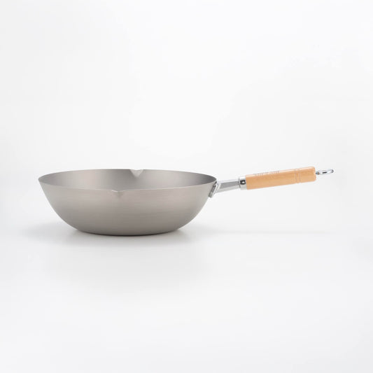 Yoshikawa Cook-Pal Titanium Wok 36cm | Japanese Titanium Cookware