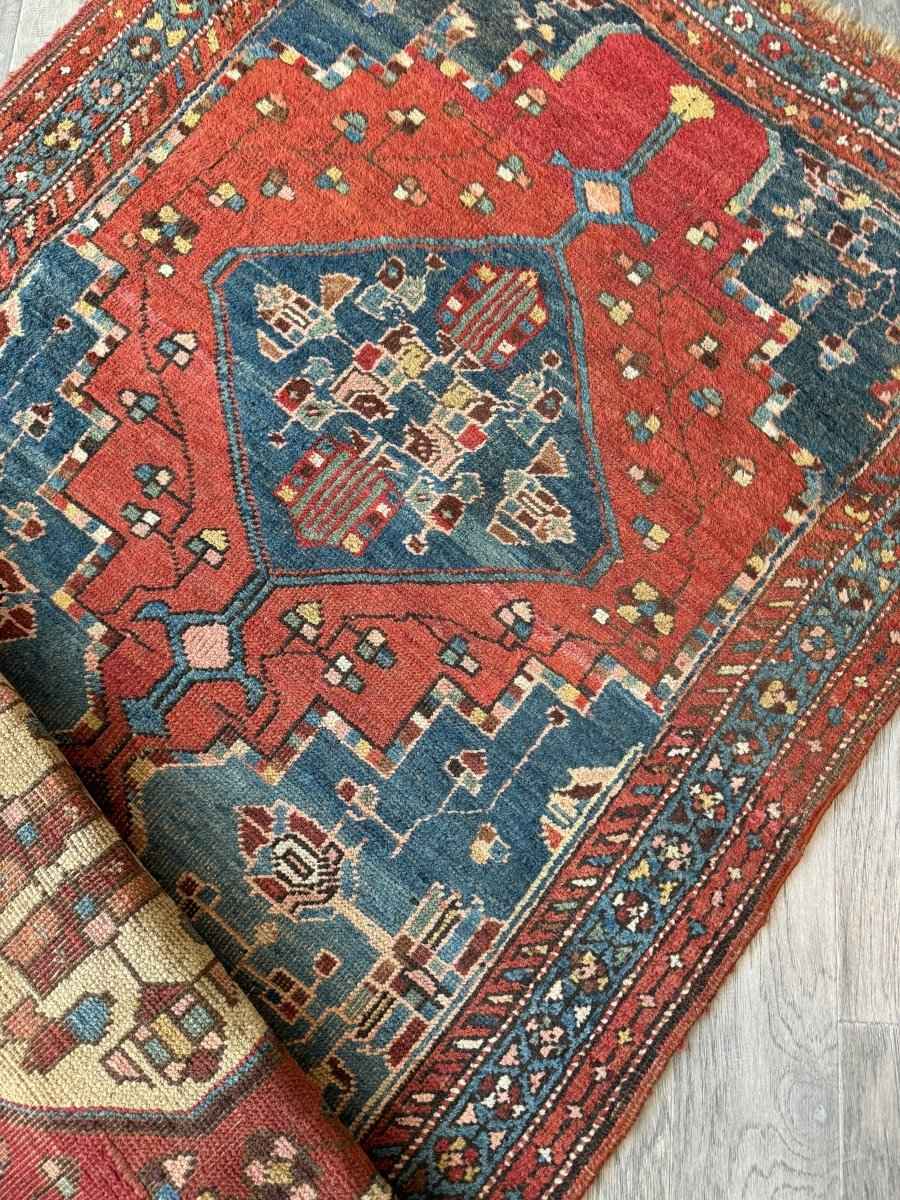 On Hold for Todd - Antique Bidjar Runner Rug | 3' 3" x 14' 1"