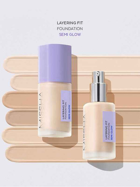 MISSHA Layering Fit Foundation Semi Glow 30ml