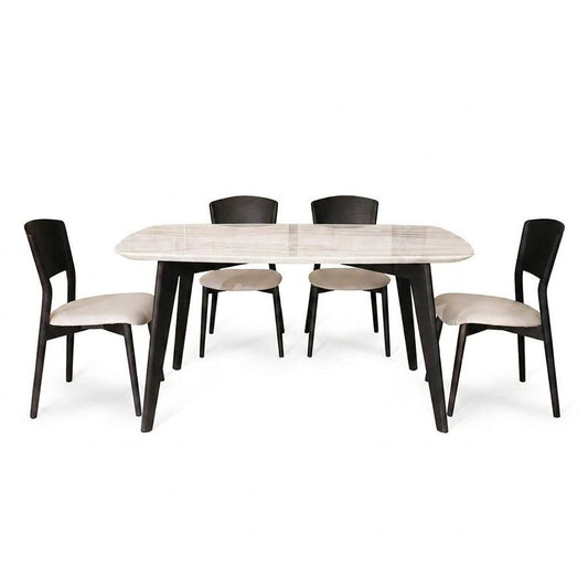 Monolith Noir Dining Set