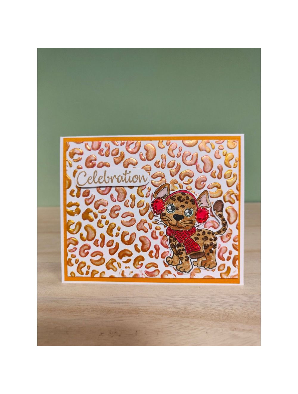 Nellie's Choice - Clear Stamp Cutie Cheetah
