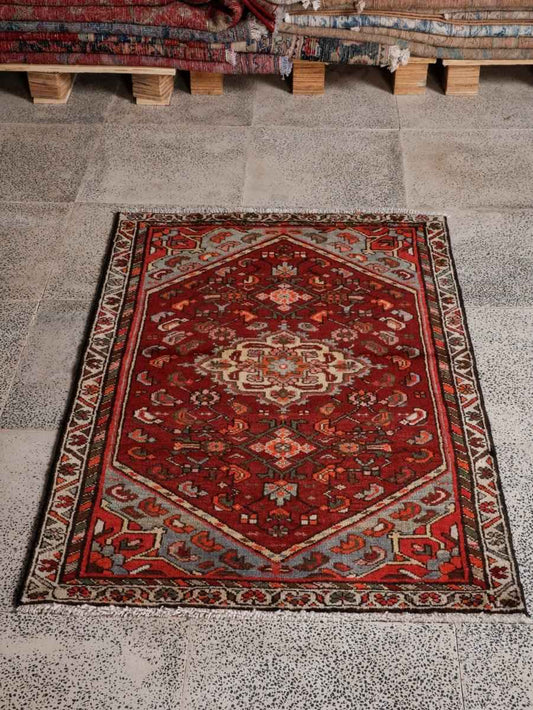 Persian Hamadan Rug | 2' 7” x 3' 10"