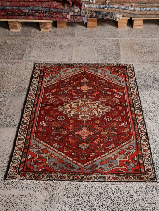 Persian Hamadan Rug | 2' 7” x 3' 10"