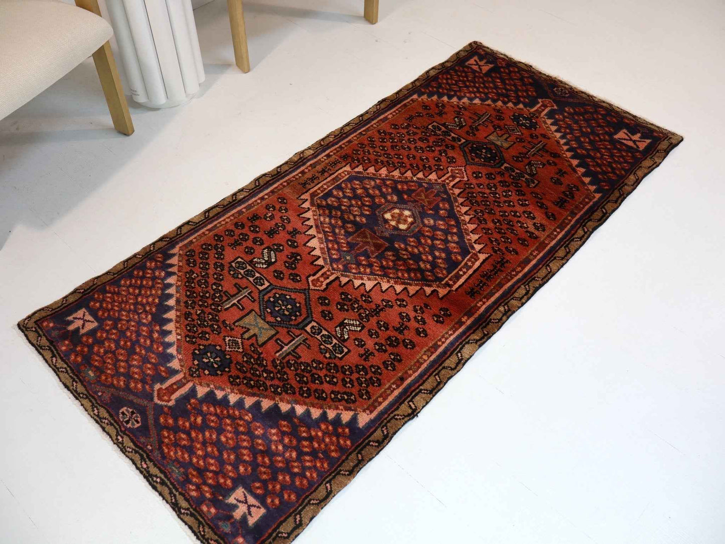 Persian Hamedan Rug | 2' 9” x 6'