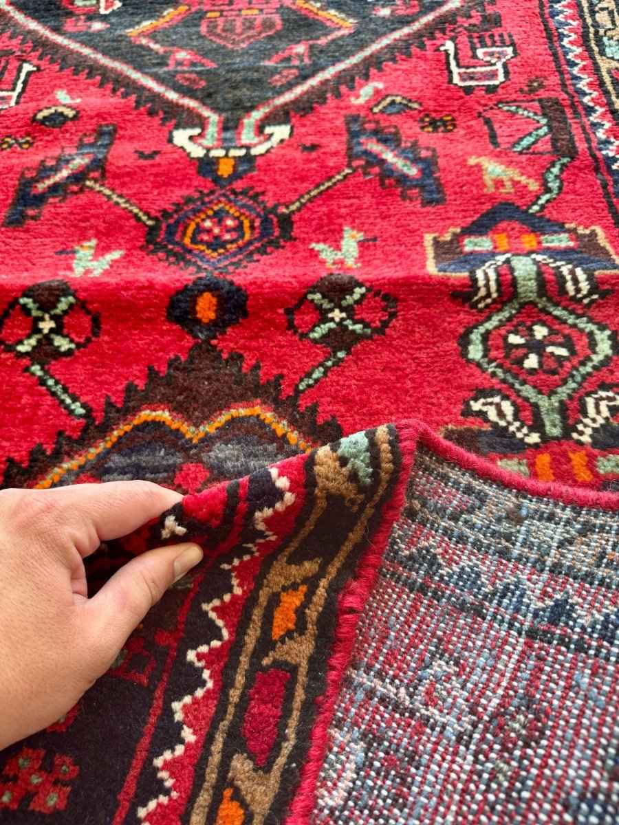Persian Hamedan Runner Rug | 2' 4" x 9' 2"