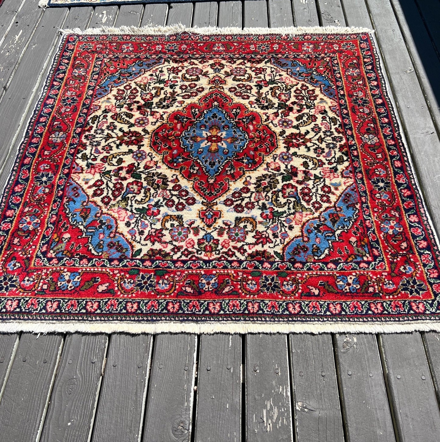 Perserteppich Roodbar | 1,07 m x 1,07 m