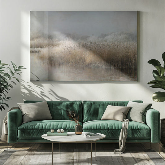 Wandbild Wintermorgen