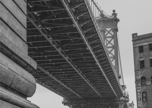 Wall art Manhattan Bridge - Brooklyn New York