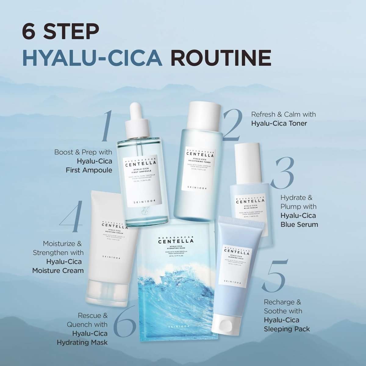 SKIN1004 Madagascar Centella Hyalu-Cica Cloudy Mist 120ml