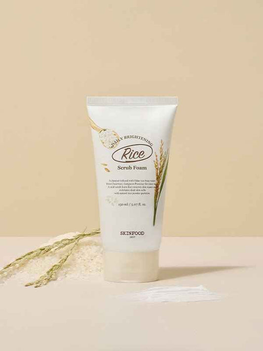 Skinfood Rice Daily Brightening Scrub Foam 150ml