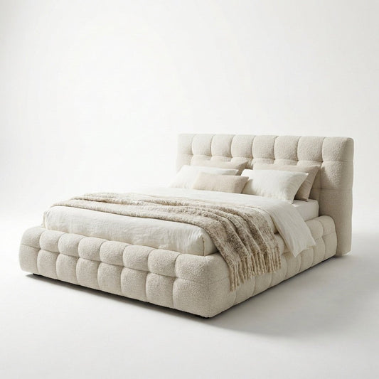 Soho Plush Upholstered Bed