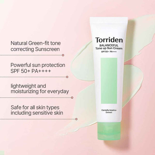 Torriden Balanceful Cica Tone-up Sun Cream SPF50+ PA++++ 60ml