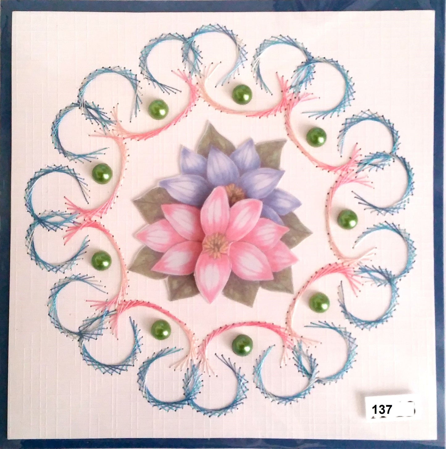 Laura's Design Digital Embroidery Pattern - Soft Circle Frame