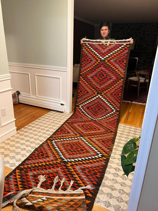 Vintage Herki Runner | 3' 3" x 12' 7"