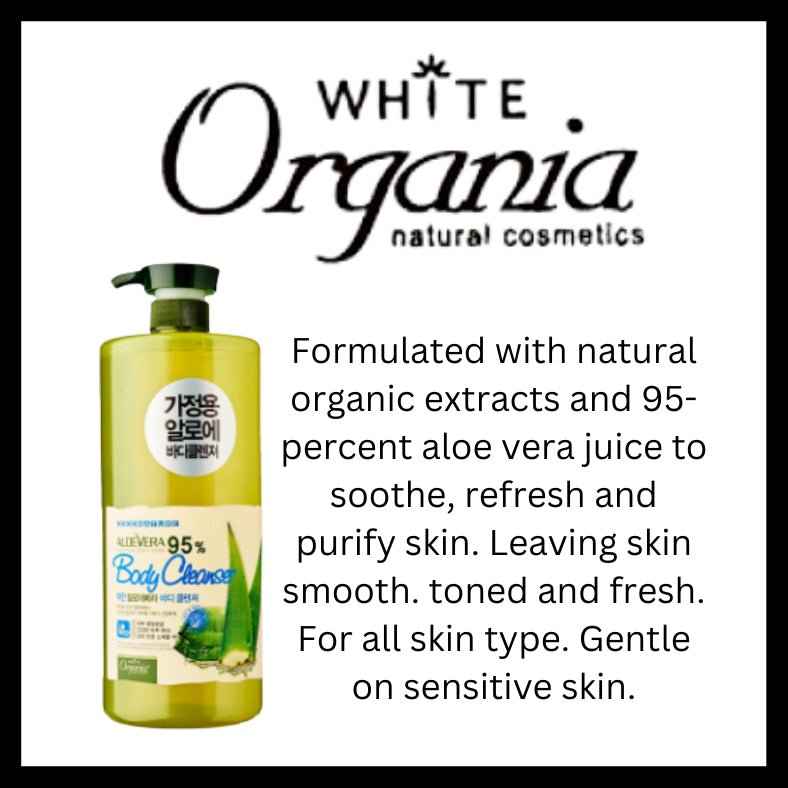 Whitecospharm White Organia Good Nature Aloe Vera Body Cleanser 1500ml