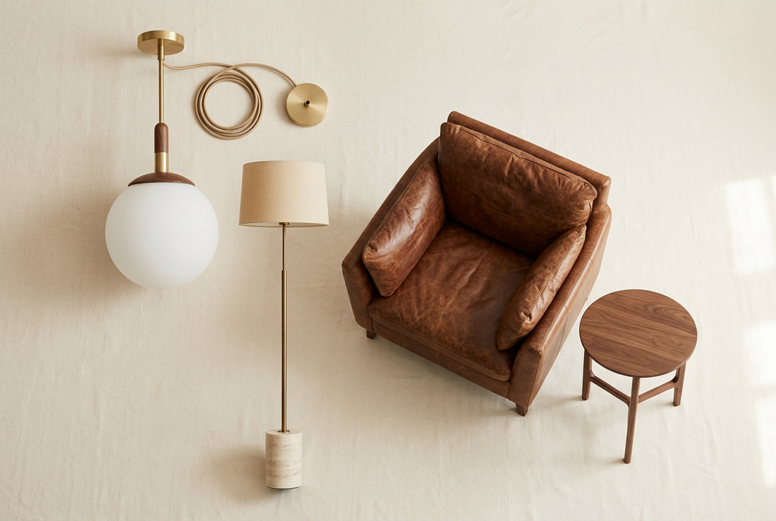 Staff Lighting & Furniture Favorites — Premium Leather Chairs, AURABAGS SHOP, October 13, 2026