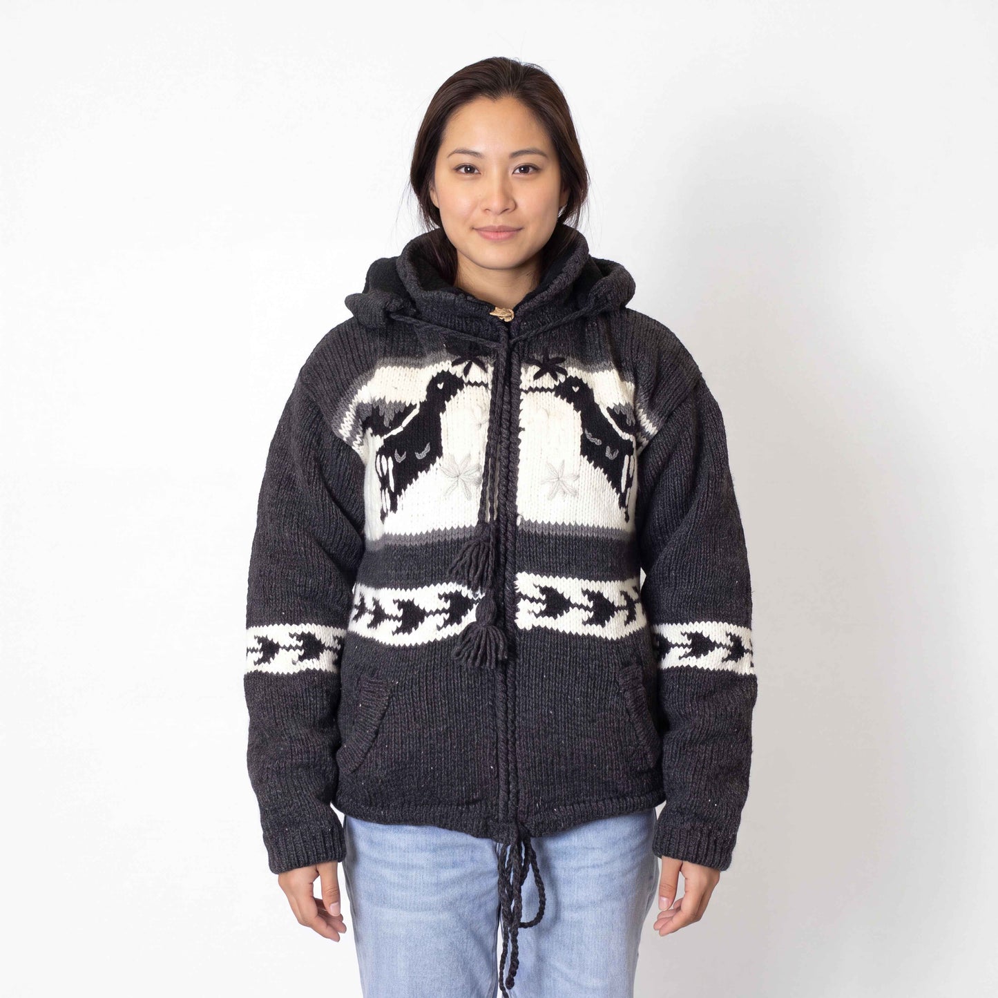 OLDTRIBES™ Aurora Hummingbird Wool Jacket