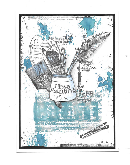 AALL and Create Stamp Set - 917 - Artist Kit