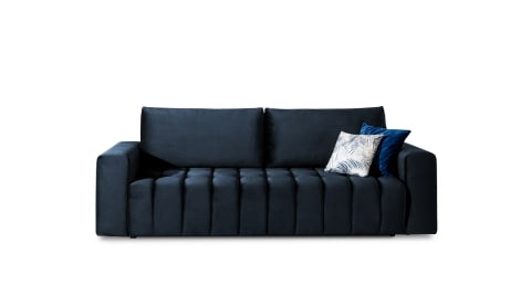 Lazaro Condo Style 3 Seater Storage Sleeper Sofa - Multiple Colors Available