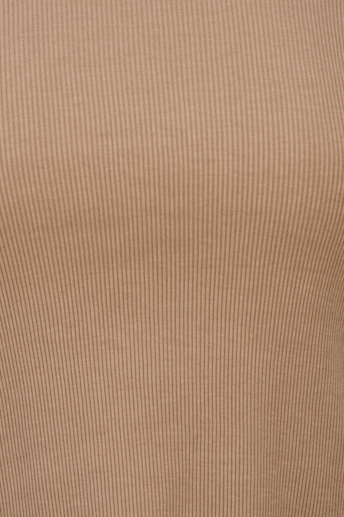 Women's Classic Rib-Knit Turtleneck Top with Long Sleeves