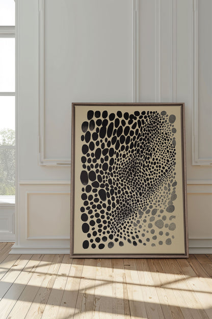 DARK BURST, Oeuvre sur toile étirée