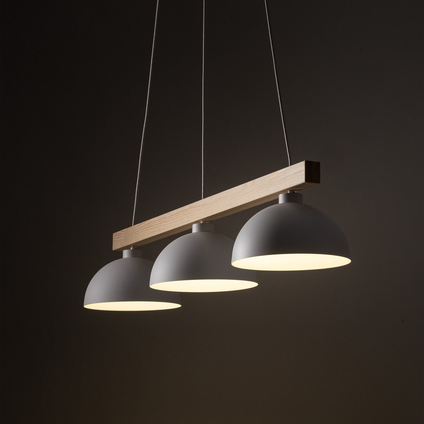 OSLO Scandinavian 3-Light Pendant Light for Dining Table & Kitchen Island