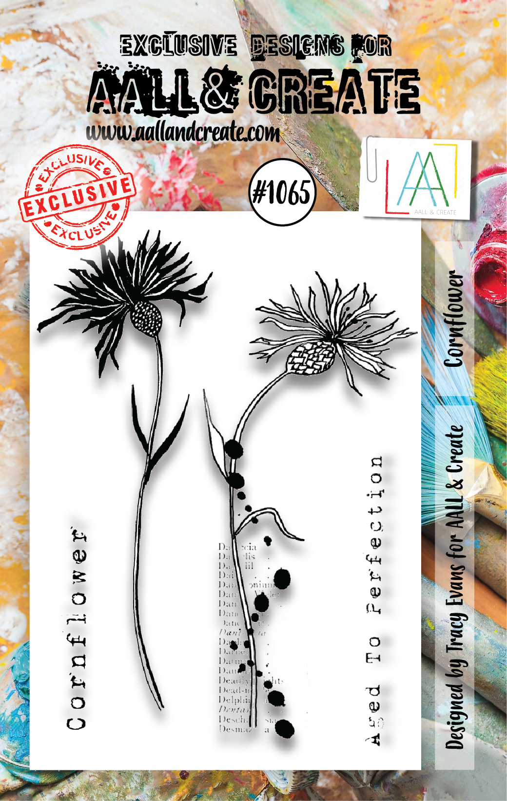 AALL and Create  A7 Stamp Set - 1065 - Cornflower