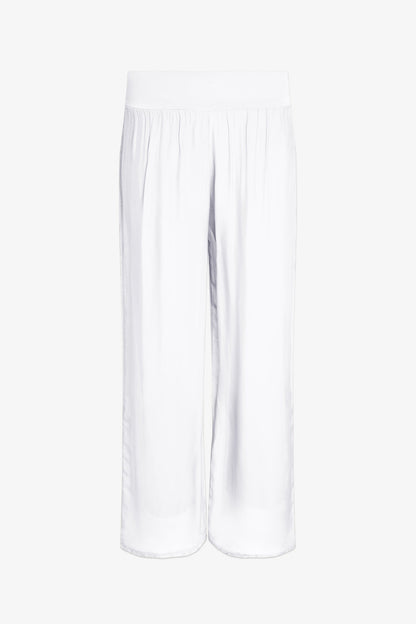 Women's Knit Woven Combo Trousers