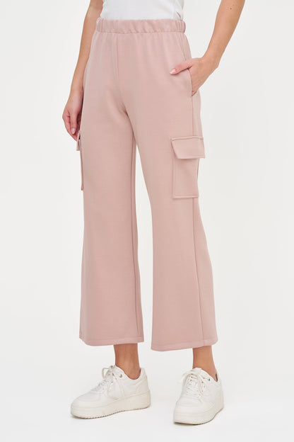 Women's Knit Pull-On Sweatpants with Side & Cargo Pockets
