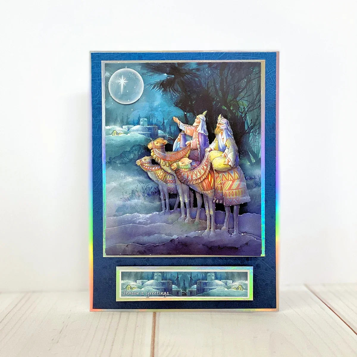 Die Cut Decoupage – Wise Men Scene (Pack Of 3)