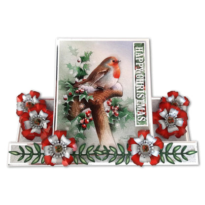 Die Cut Decoupage – Robin On Spade (Pack Of 3)