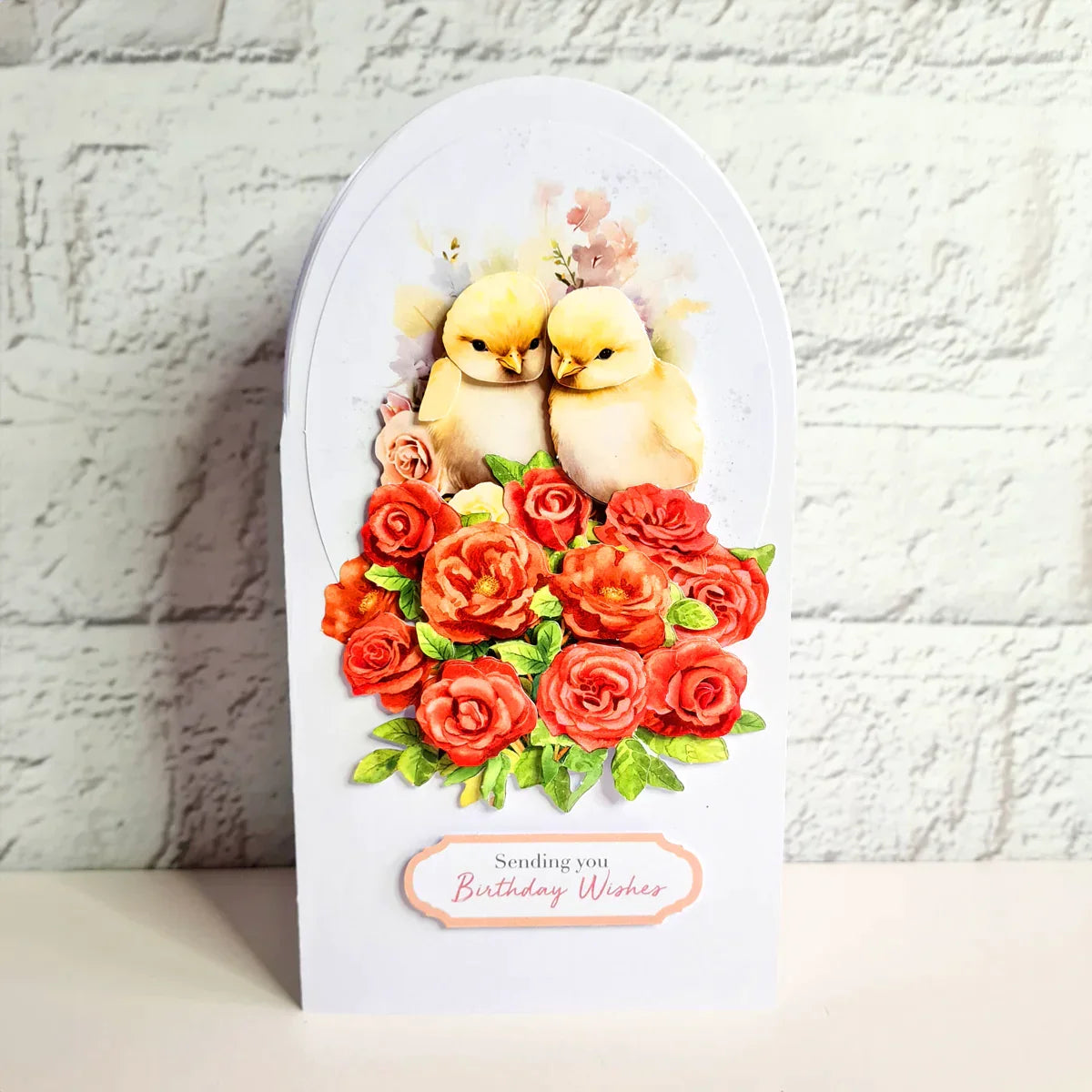 Die Cut Decoupage - Easter Animals & Spring Florals (pack of 12)
