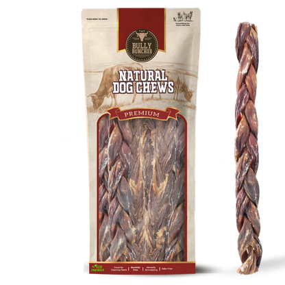 12 Inch Braided Jerky Stick