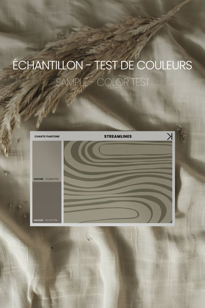 STREAMLINES, Oeuvre sur toile étirée