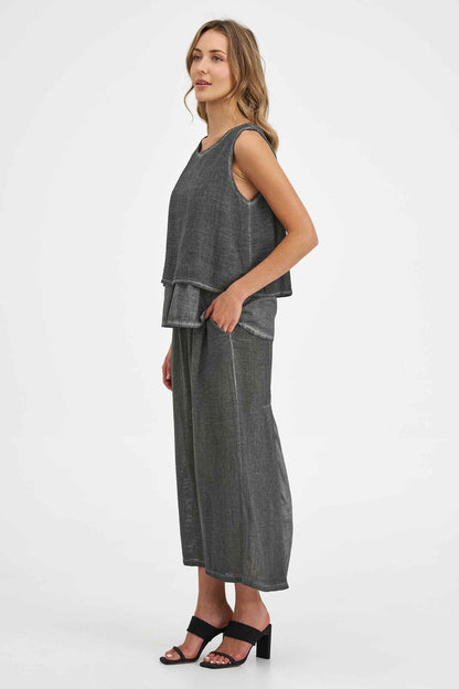 Women's Woven Sleeveless Top