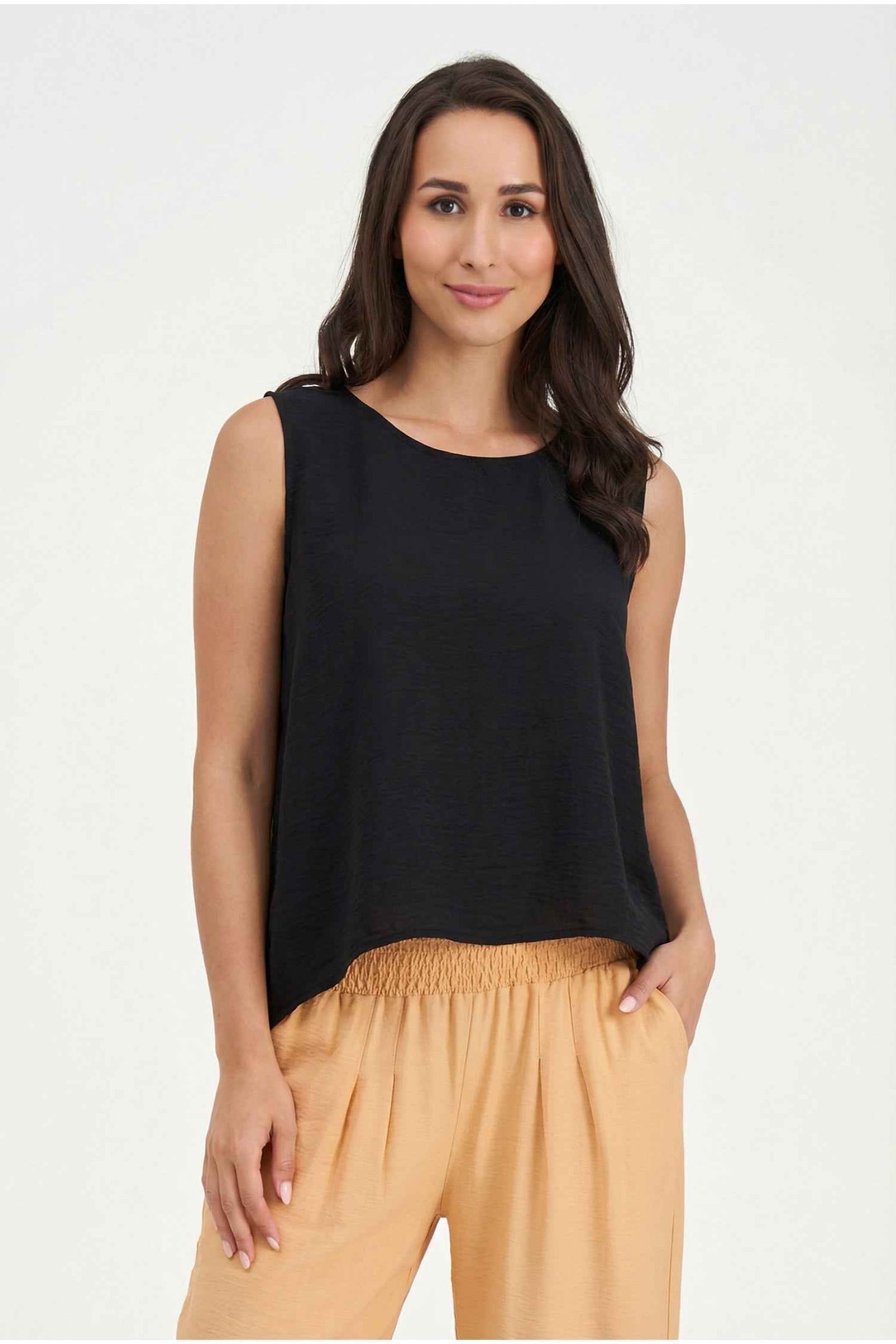 Women's Woven Sleeveless Top